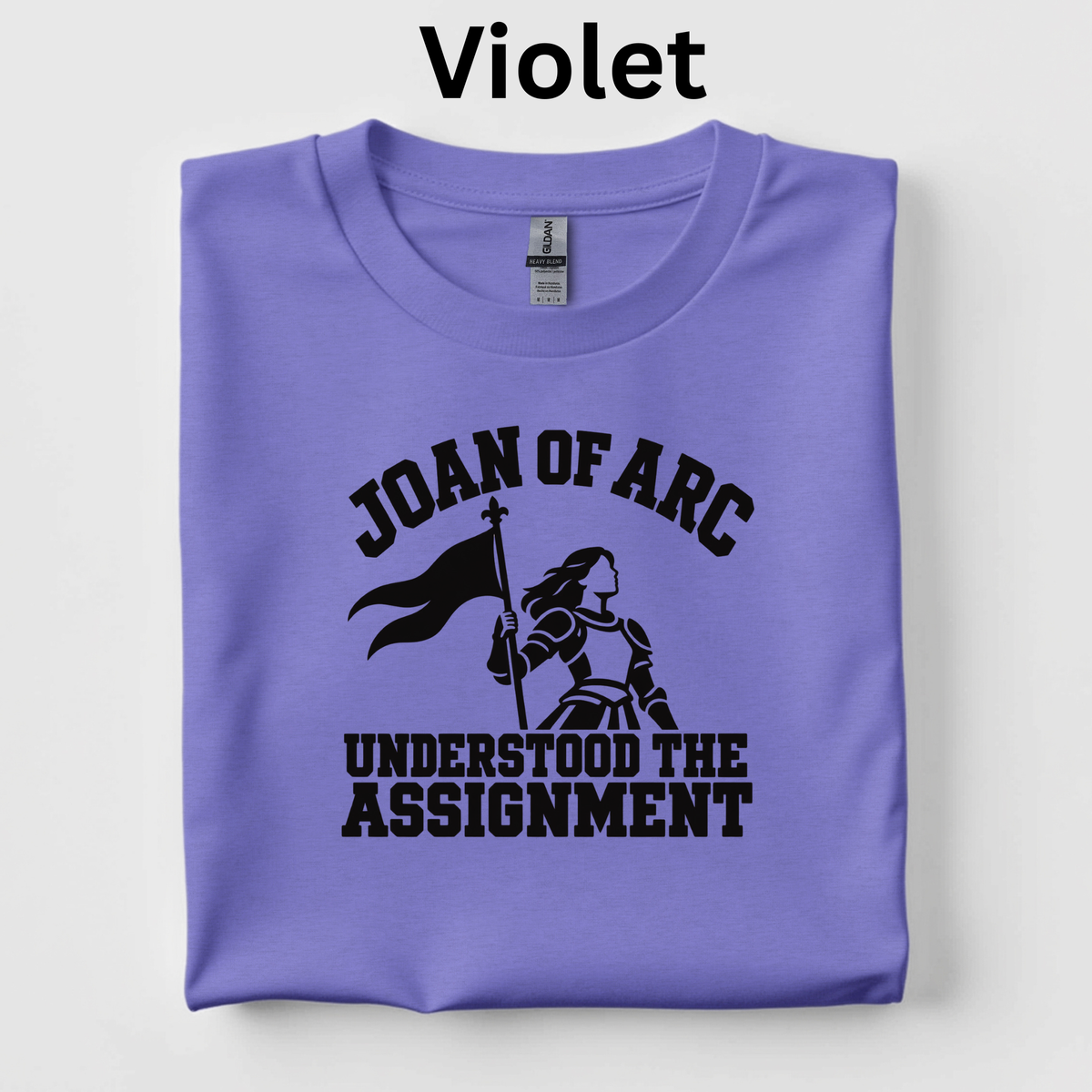 Joan of Arc Understood the Assignment T-Shirt | 4th Grade CKLA Middle Ages Teacher Shirt | Medieval History Tee
