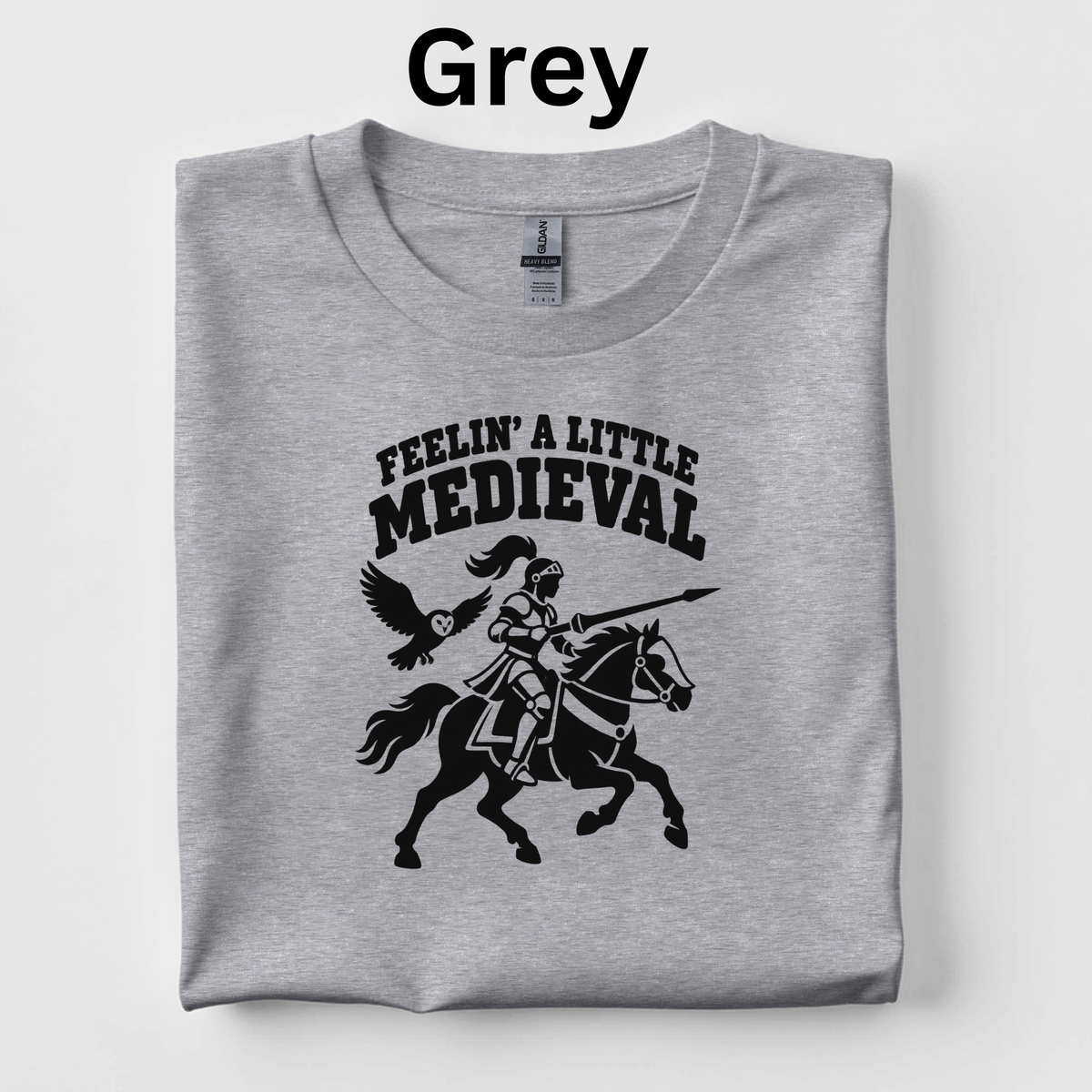 Feelin’ a Little Medieval Teacher Shirt | Humorous Knight T-Shirt | Middle Ages History Classroom Tee
