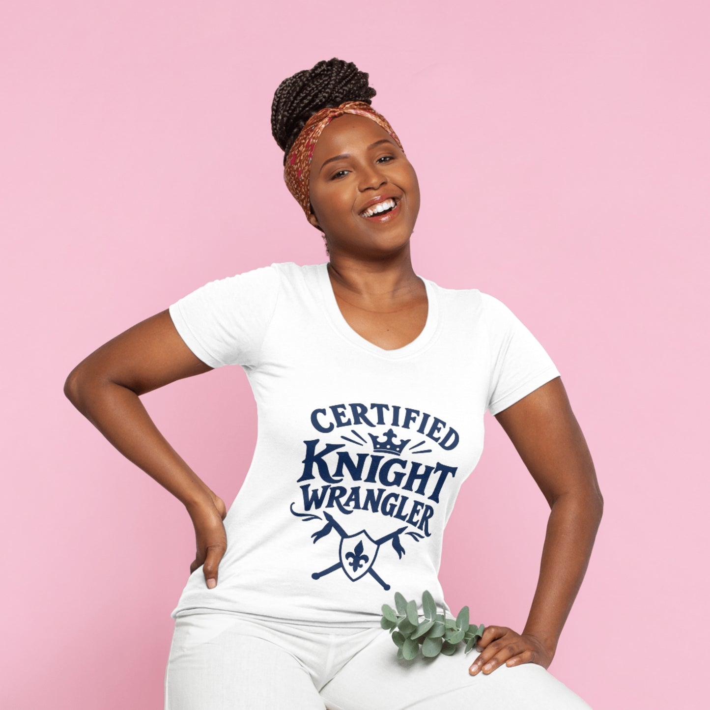 "Certified Knight Wrangler Shirt ~ Vinyl Edition ~ Funny Middle Ages Teacher Shirt, Medieval History Unit Gift, 4th Grade Teacher"