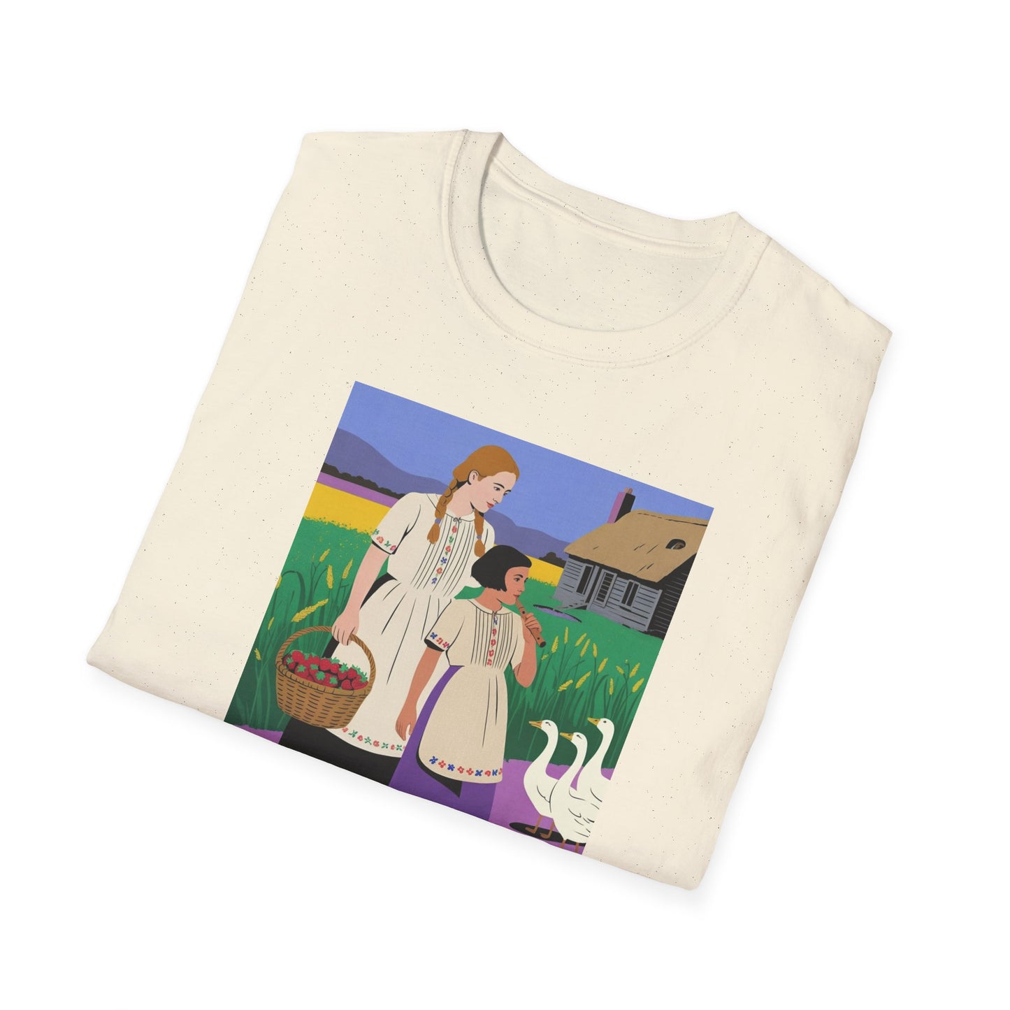 Farm Family T-Shirt, Unisex Softstyle Tee, Country Life Apparel, Gift for Farmers, Casual Wear, Family Gathering Outfit