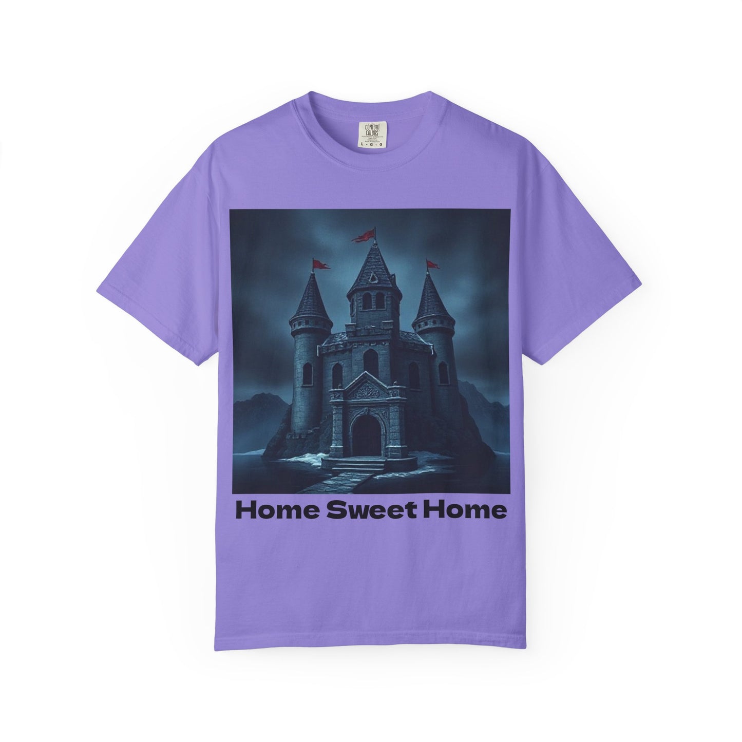 Home Sweet Home Castle T-Shirt | Cozy Unisex Tee | Fantasy Lover Gift, Housewarming Shirt, Casual Wear, Family Reunion