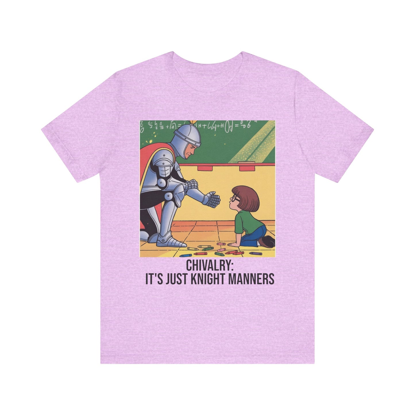 Chivalry Knight T-Shirt, Fun Graphic Tee, Unisex Casual Top, Gift for Gamers, Unique Humor Apparel, Funny Outfit for Friends