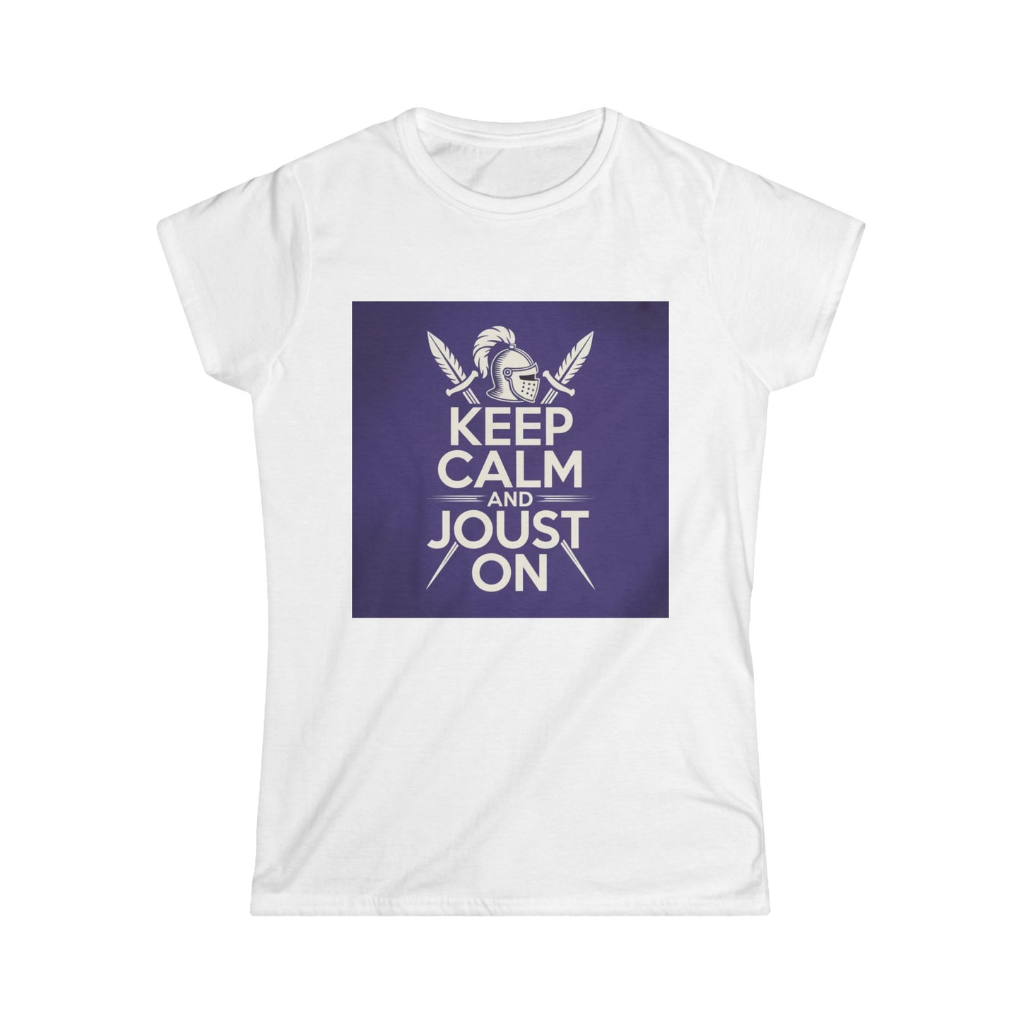 Women's Motivational Tee, Keep Calm T-Shirt, Gifts for Warriors, Casual Wear, Great for Events, Inspirational Fashion
