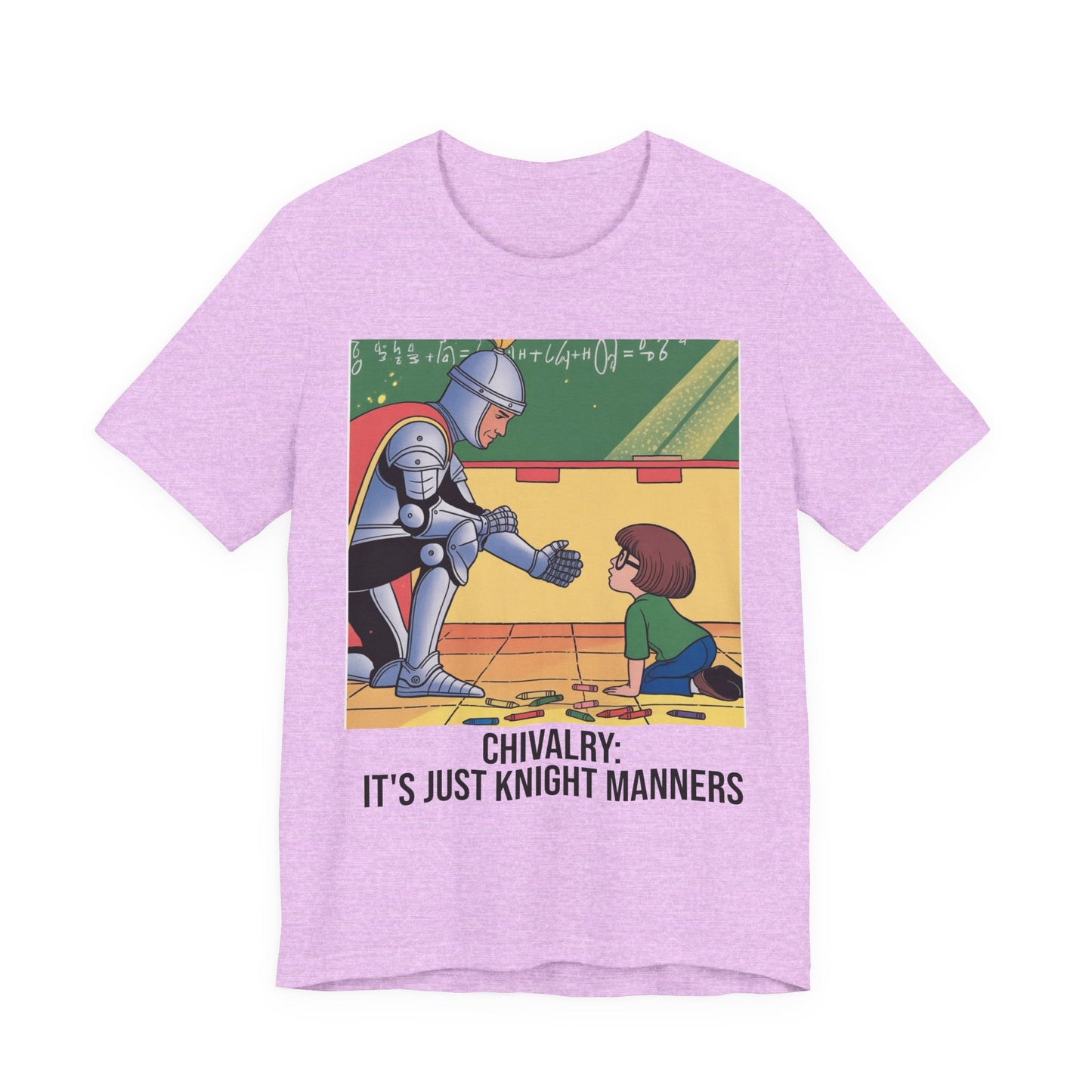 Chivalry Knight T-Shirt, Fun Graphic Tee, Unisex Casual Top, Gift for Gamers, Unique Humor Apparel, Funny Outfit for Friends