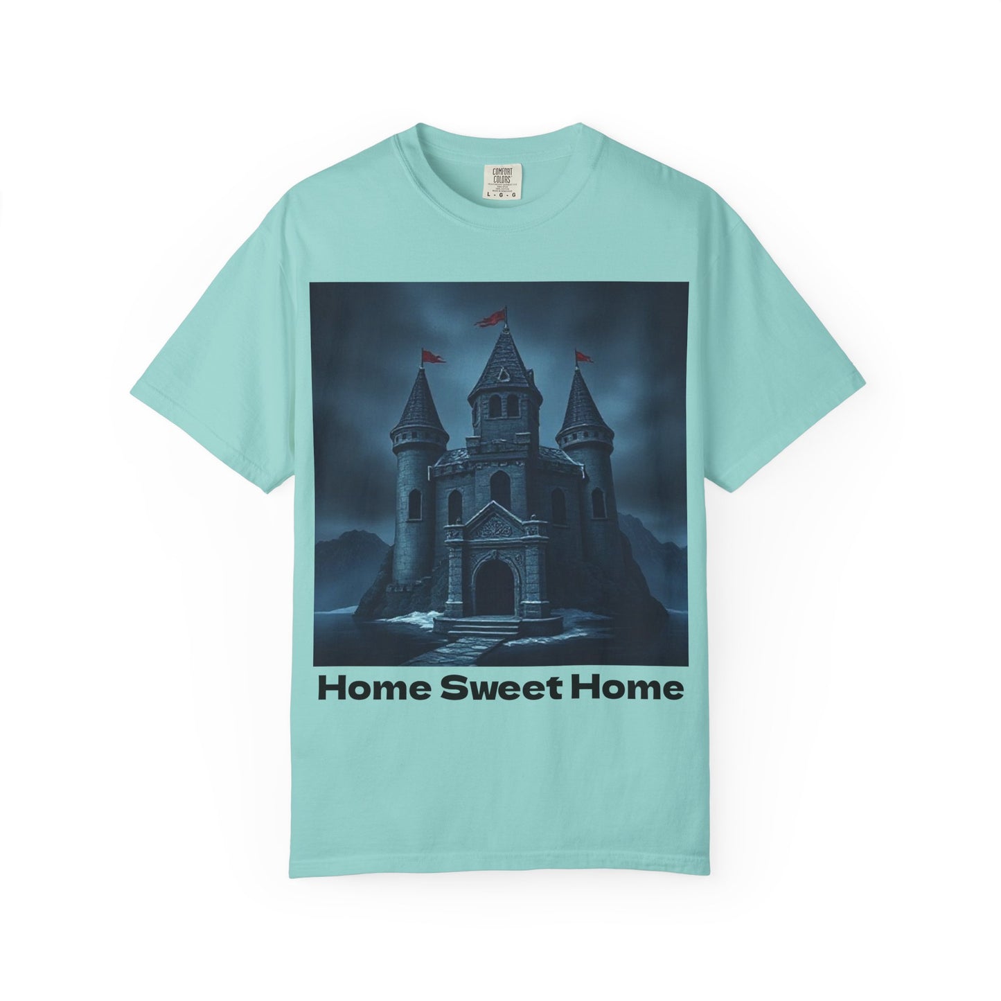 Home Sweet Home Castle T-Shirt | Cozy Unisex Tee | Fantasy Lover Gift, Housewarming Shirt, Casual Wear, Family Reunion