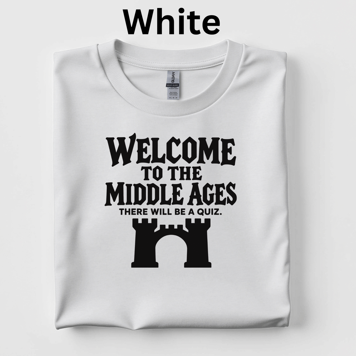 Welcome to the Middle Ages Teacher Shirt | Funny Medieval History T-Shirt | Fourth-Grade Classroom Tee