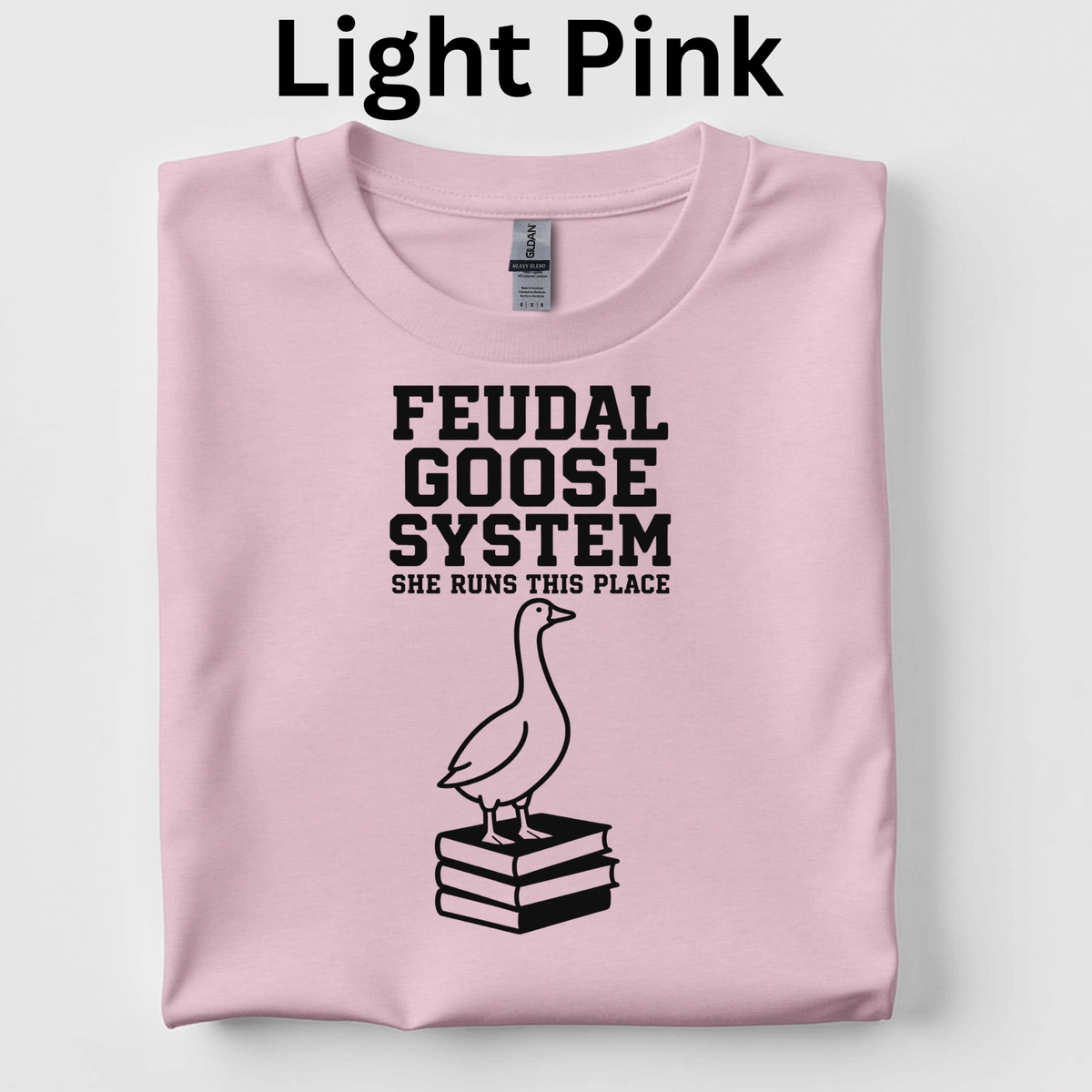 Feudal Goose System Teacher Shirt | Funny Medieval Goose T-Shirt | Feudalism History Classroom Tee