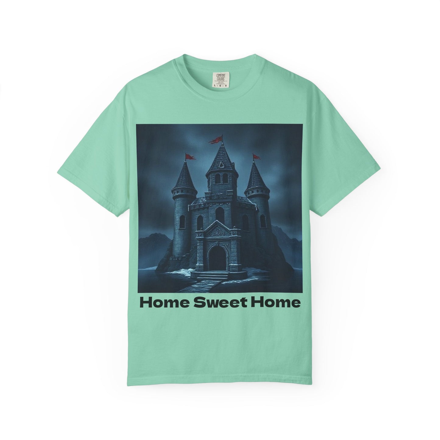 Home Sweet Home Castle T-Shirt | Cozy Unisex Tee | Fantasy Lover Gift, Housewarming Shirt, Casual Wear, Family Reunion