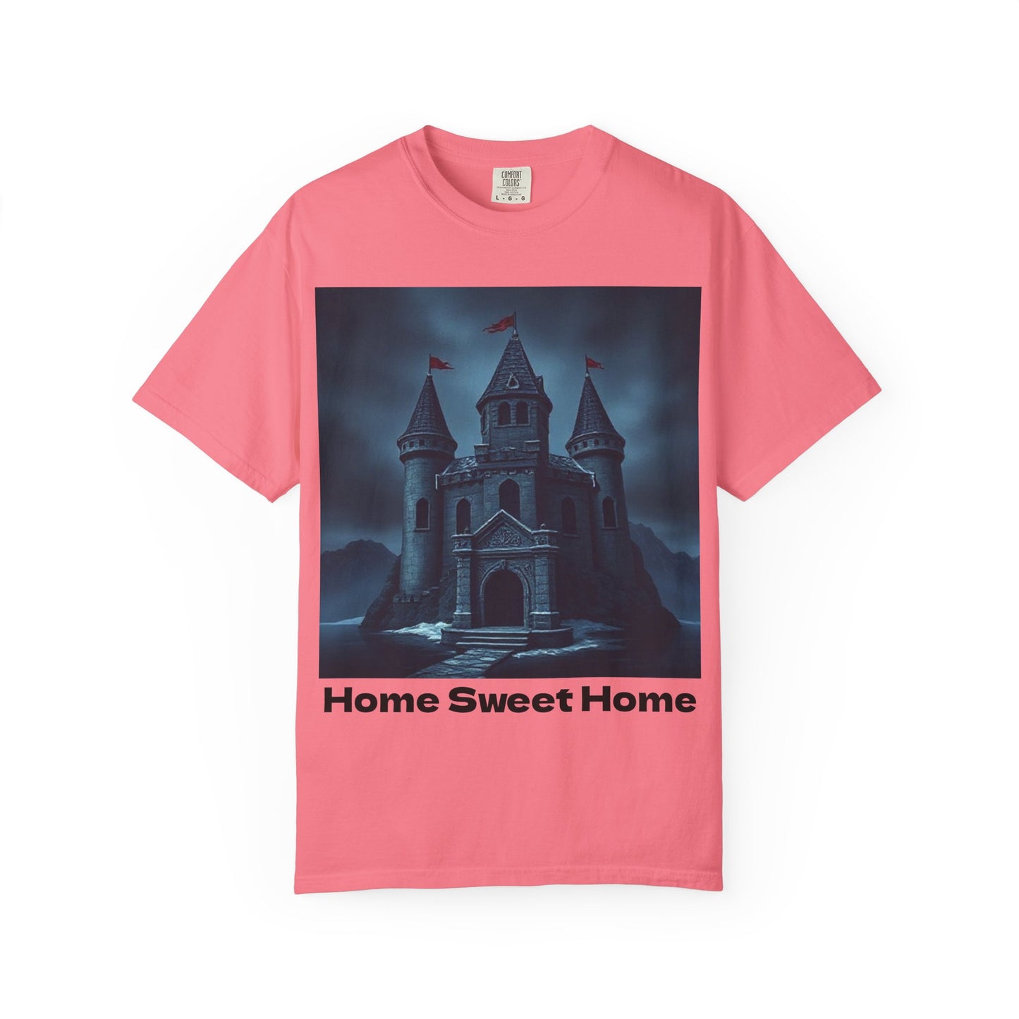 Home Sweet Home Castle T-Shirt | Cozy Unisex Tee | Fantasy Lover Gift, Housewarming Shirt, Casual Wear, Family Reunion