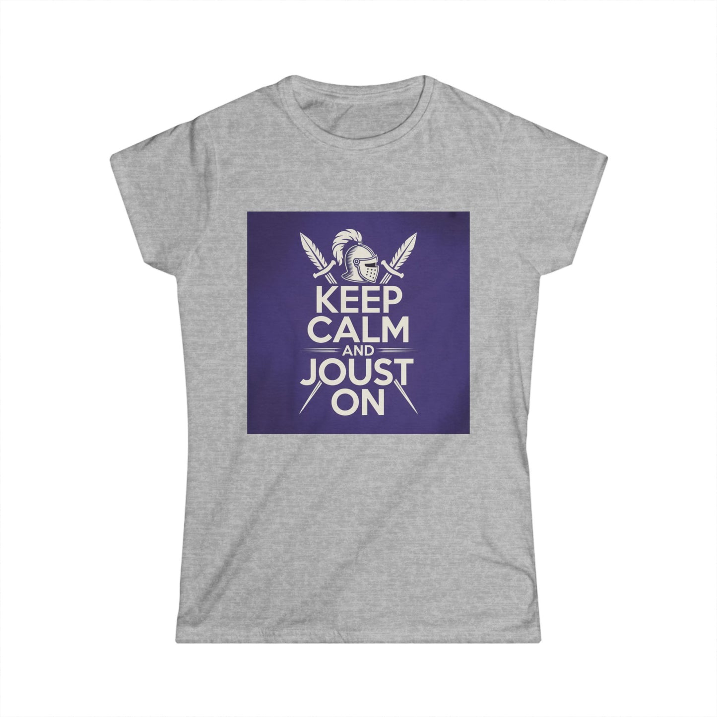 Women's Motivational Tee, Keep Calm T-Shirt, Gifts for Warriors, Casual Wear, Great for Events, Inspirational Fashion