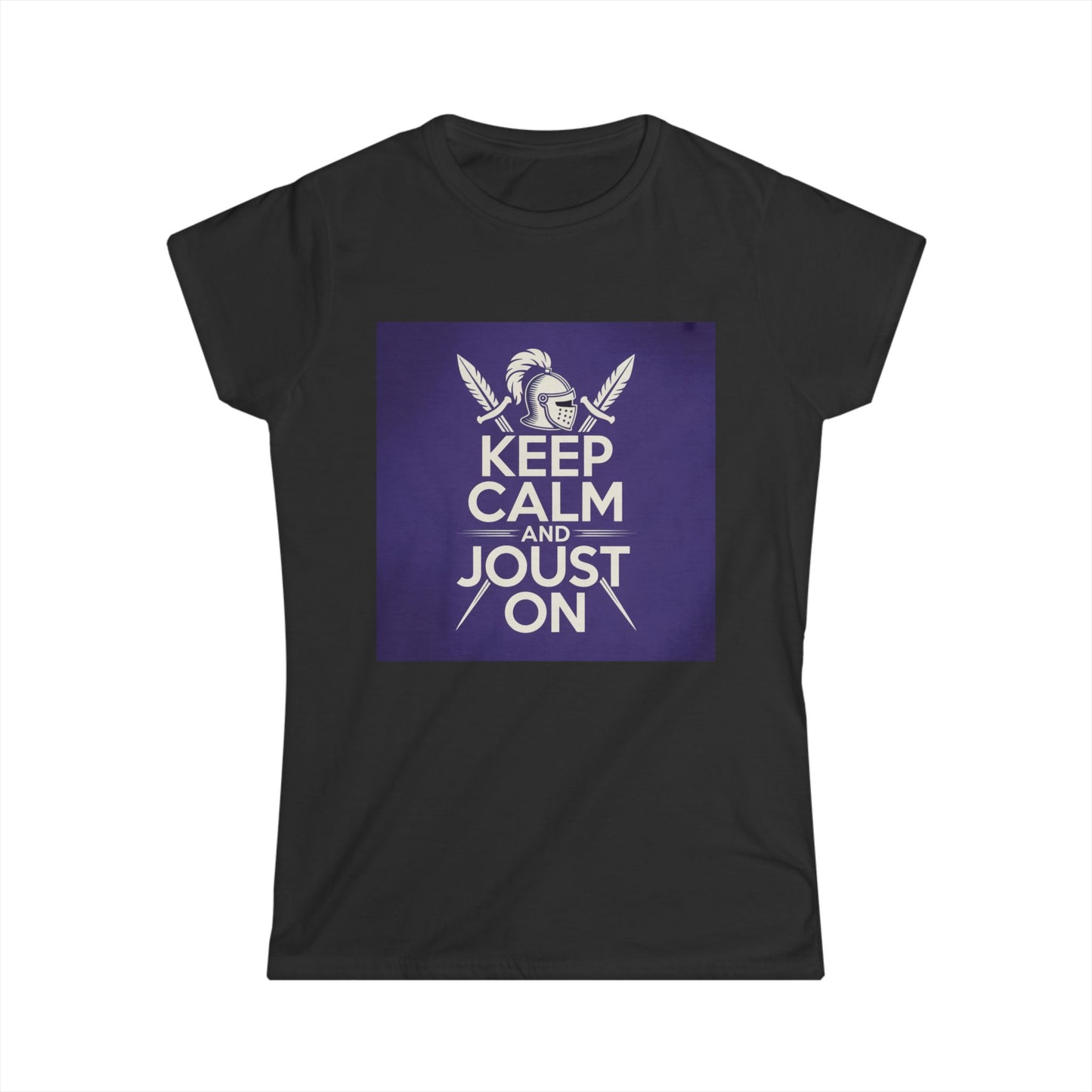 Women's Motivational Tee, Keep Calm T-Shirt, Gifts for Warriors, Casual Wear, Great for Events, Inspirational Fashion
