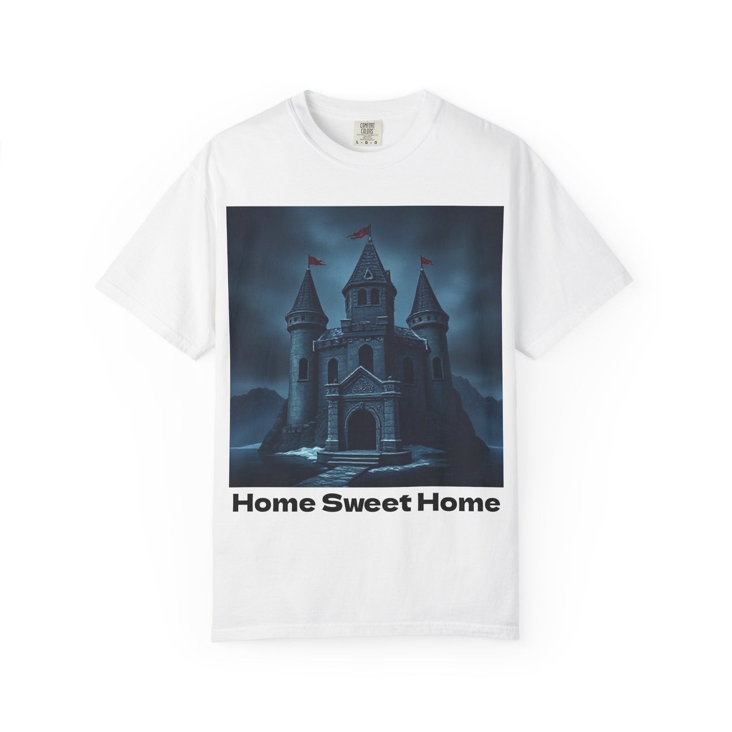 Home Sweet Home Castle T-Shirt | Cozy Unisex Tee | Fantasy Lover Gift, Housewarming Shirt, Casual Wear, Family Reunion