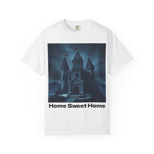Home Sweet Home Castle T-Shirt | Cozy Unisex Tee | Fantasy Lover Gift, Housewarming Shirt, Casual Wear, Family Reunion