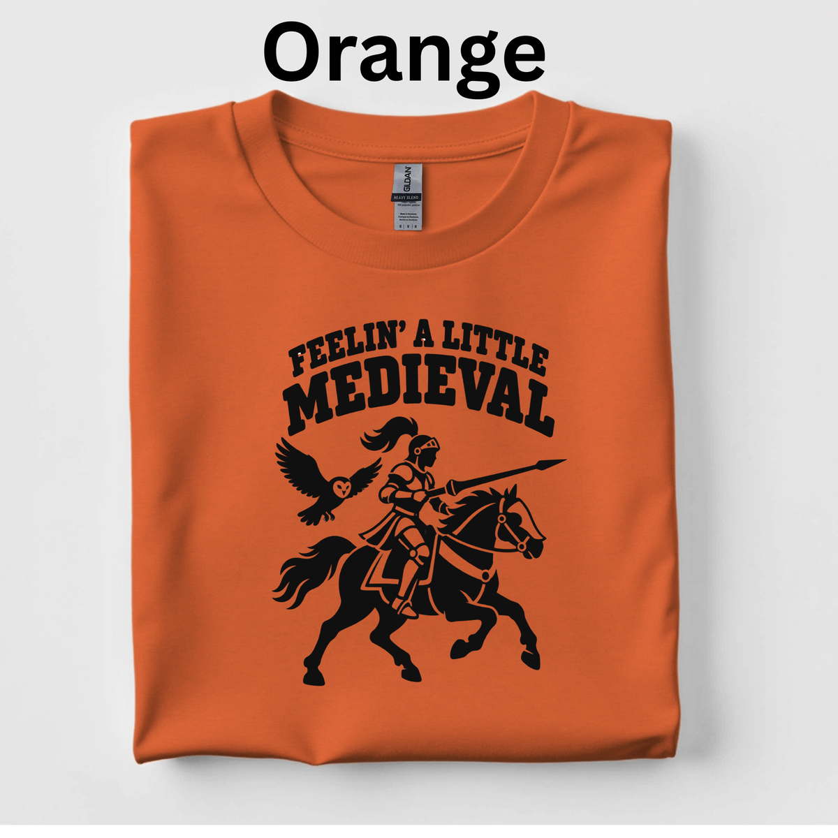 Feelin’ a Little Medieval Teacher Shirt | Humorous Knight T-Shirt | Middle Ages History Classroom Tee