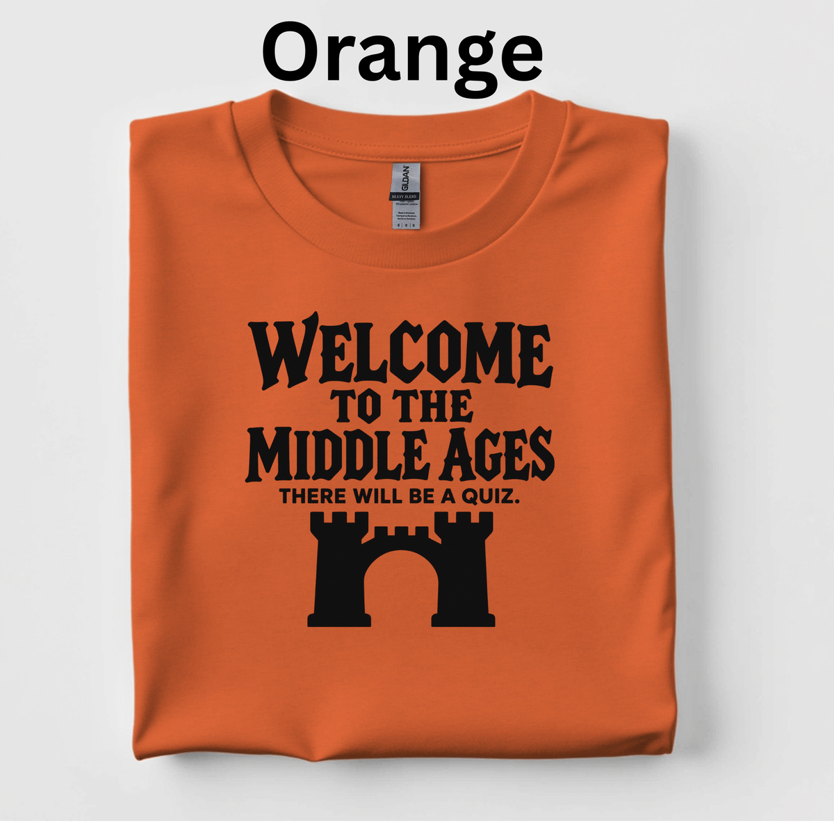 Welcome to the Middle Ages Teacher Shirt | Funny Medieval History T-Shirt | Fourth-Grade Classroom Tee