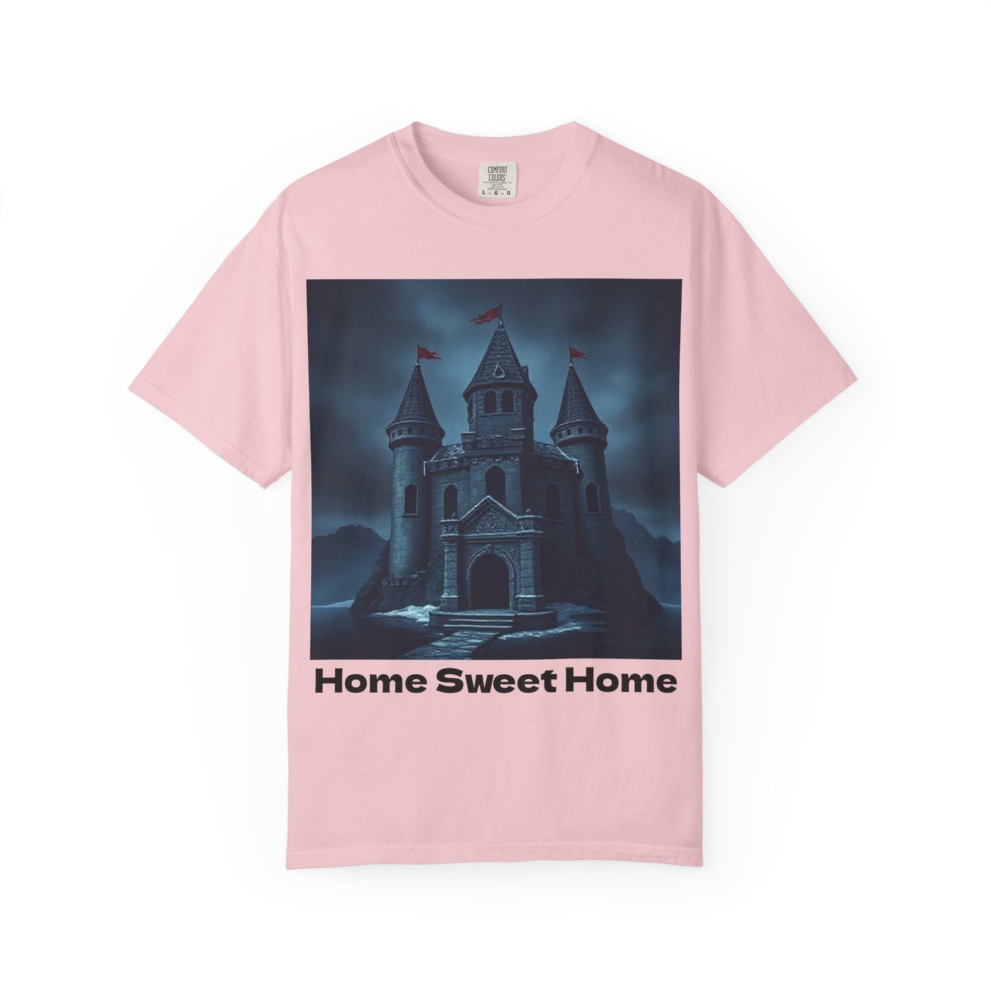 Home Sweet Home Castle T-Shirt | Cozy Unisex Tee | Fantasy Lover Gift, Housewarming Shirt, Casual Wear, Family Reunion