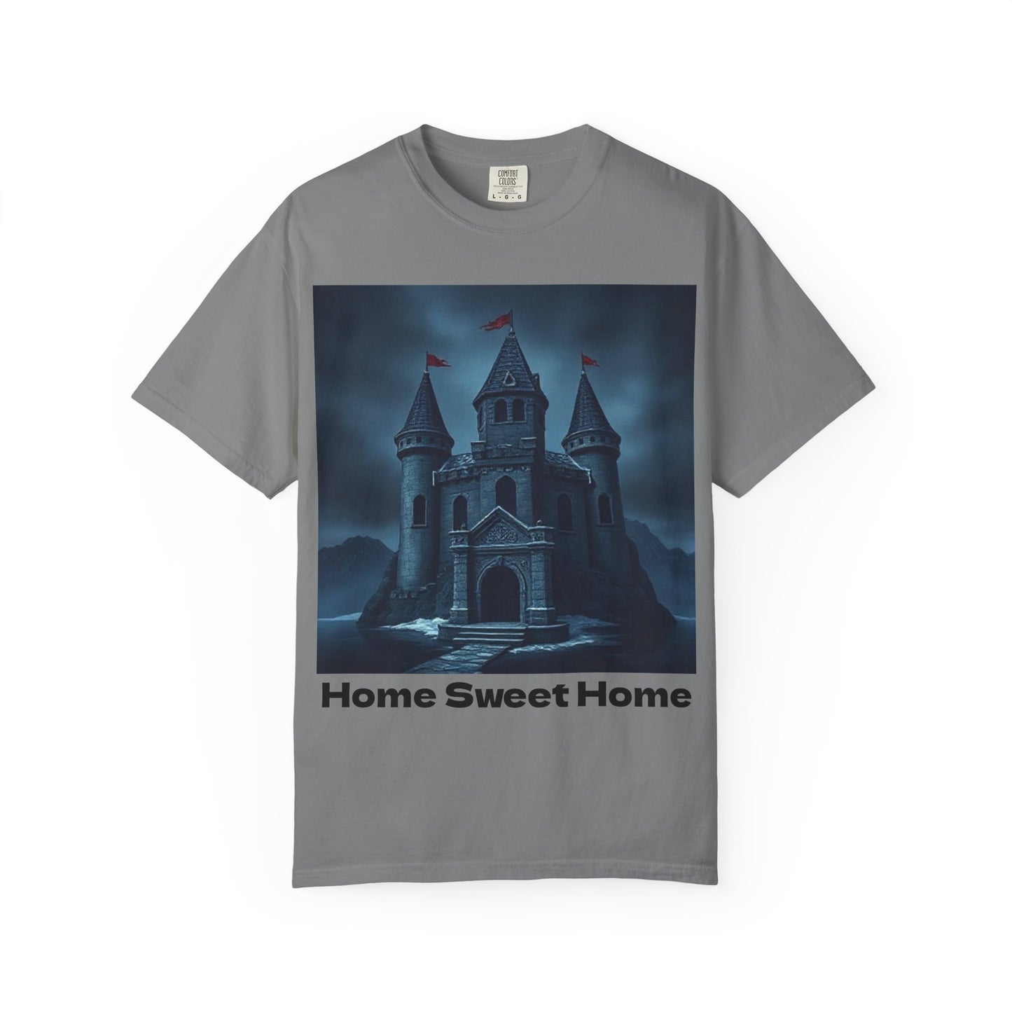 Home Sweet Home Castle T-Shirt | Cozy Unisex Tee | Fantasy Lover Gift, Housewarming Shirt, Casual Wear, Family Reunion