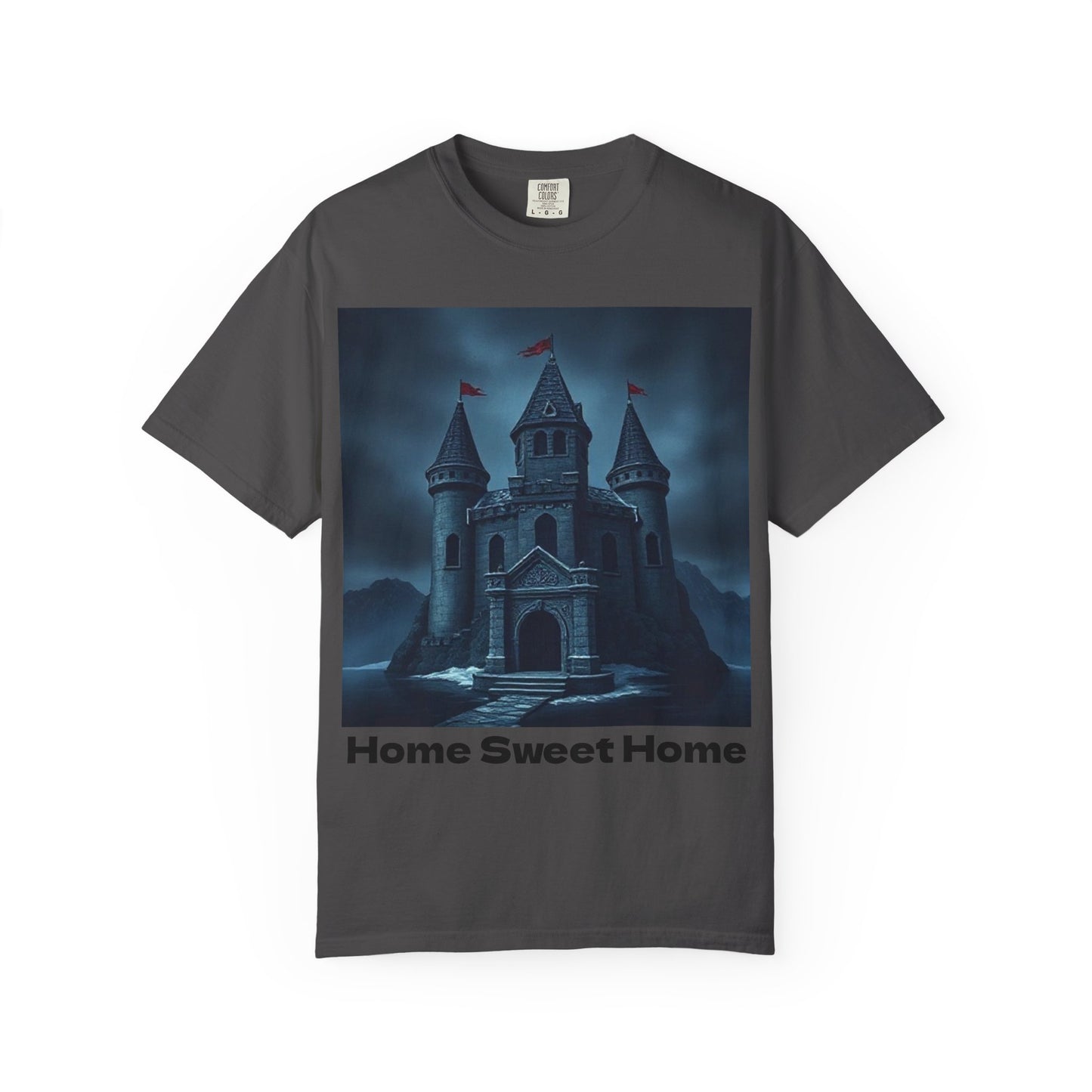 Home Sweet Home Castle T-Shirt | Cozy Unisex Tee | Fantasy Lover Gift, Housewarming Shirt, Casual Wear, Family Reunion
