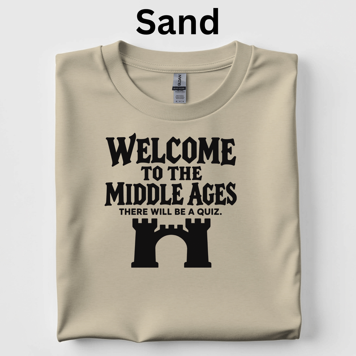 Welcome to the Middle Ages Teacher Shirt | Funny Medieval History T-Shirt | Fourth-Grade Classroom Tee