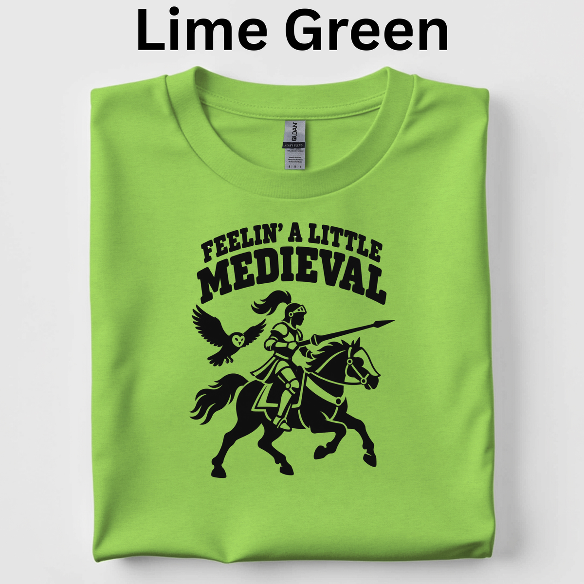 Feelin’ a Little Medieval Teacher Shirt | Humorous Knight T-Shirt | Middle Ages History Classroom Tee
